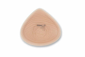 Direct Breast Form prosthesis in a lightweight silicone design with a natural skin tone. Ideal for post-mastectomy use and compatible with any bra.